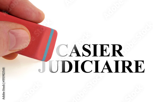 Effacer le casier judiciaire 