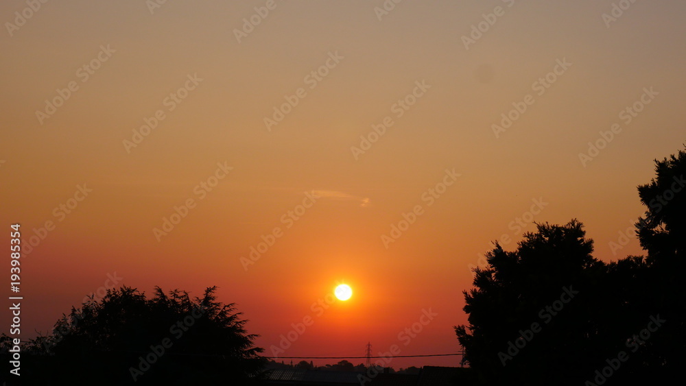 Fototapeta premium Sunrise sun