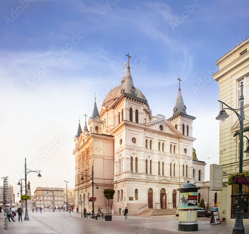 Christian church in the city of Lodz