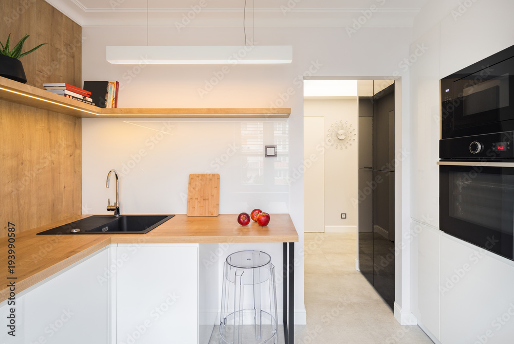 Fototapeta premium Contemporary kitchen interior