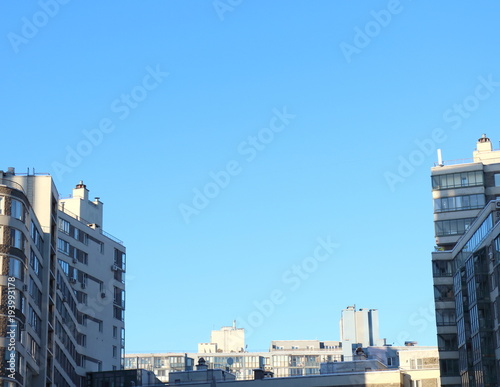 Wallpaper Mural view of residential buildings at a large angle Torontodigital.ca
