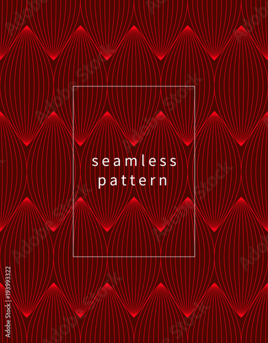 Vector red invitation