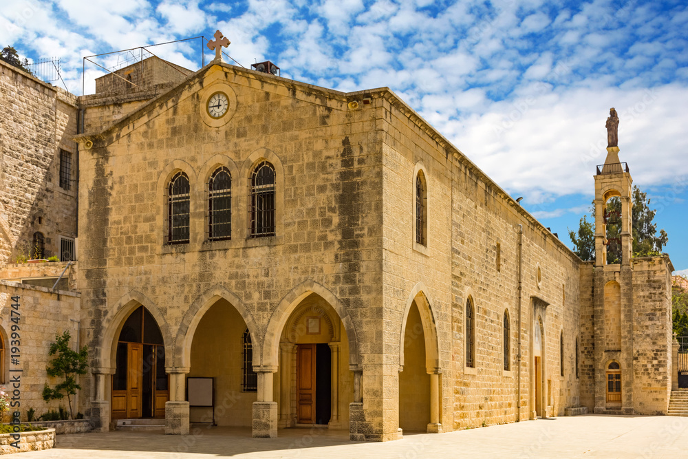 Church of Saidet et Talleh Deir El Qamar in mount Lebanon Middle east