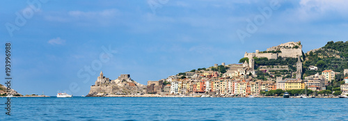 Liguria Italy - Cityscape of Porto Venere or Portovenere