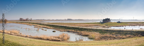 The polders - meadows, water and reed in the Natur Park 