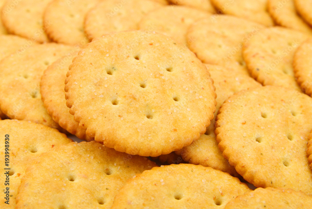 Crackers macro as a background Crackers macro as a background