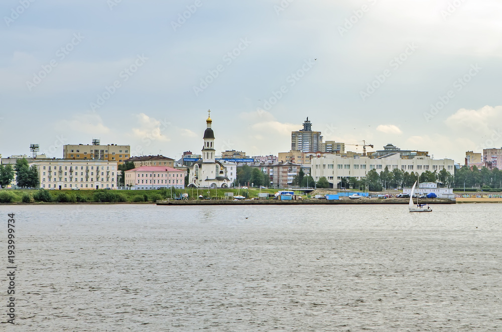 City landscape. Arkhangelsk