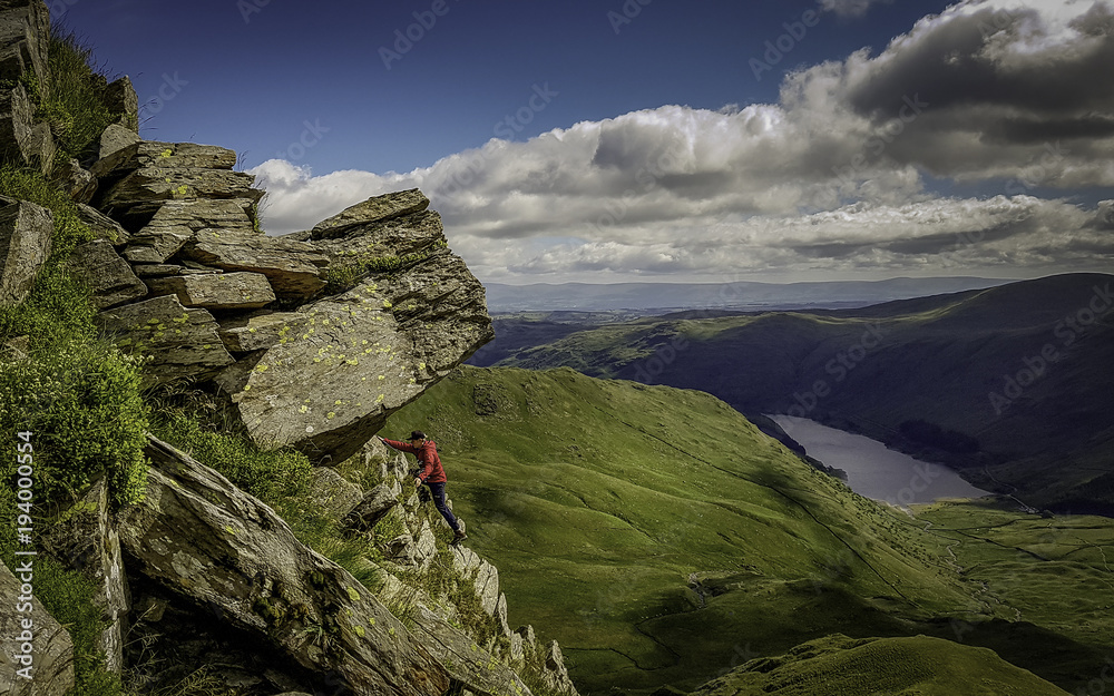 Climbing in the Lake District