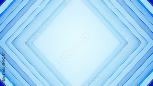 Frame of blue lines absrtac...
