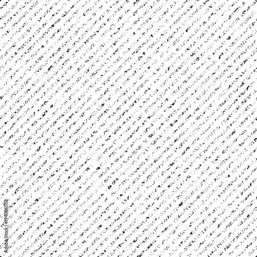 Diagonal stripes seamless hoisy halftone vector texture. Shading and texturing layout fof design and illustration.