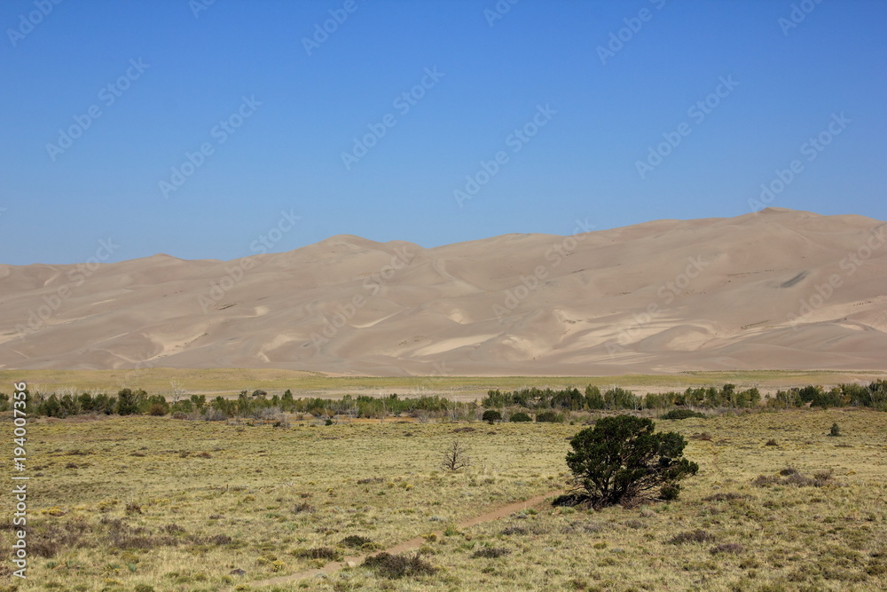 Sanddünen im Great Sand Dunes Nationalpark Colorado USA