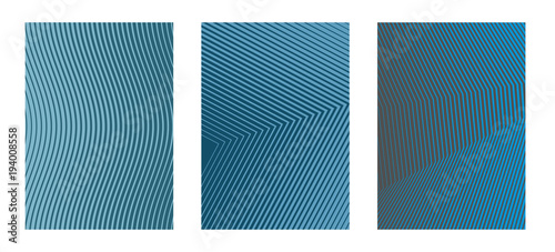 design element minimalism background image line from thick to thin08