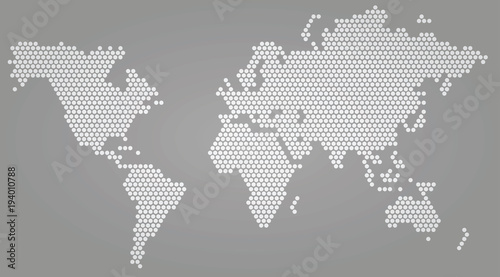 World map. vector illustration