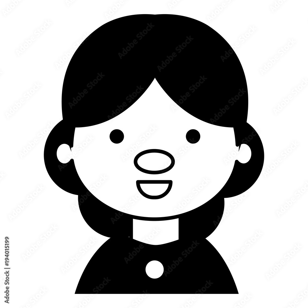 cute grandmother avatar character vector illustration design cute grandmother avatar character vector illustration design