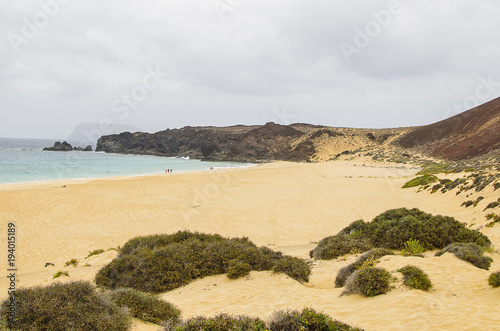 playa isla graciosa photo