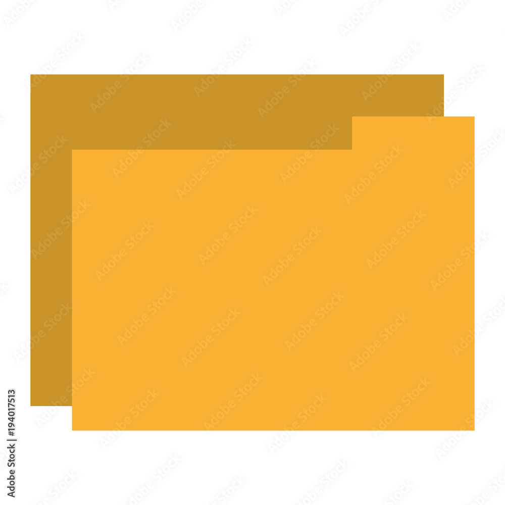 file folder isolated icon vector illustration design