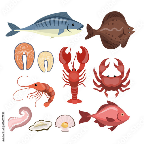 All seafood set.