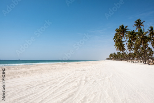 Beach of Salalah, Sultanate of Oman photo