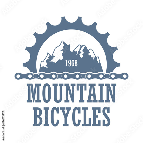 mountain bicycles travel company logo