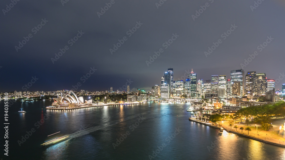Sydney. Panoramic image of Sydney, Australia