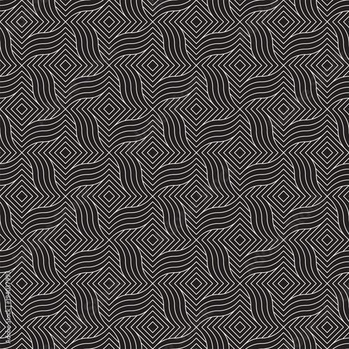 Vector seamless pattern. Modern stylish abstract texture. Repeating geometric 