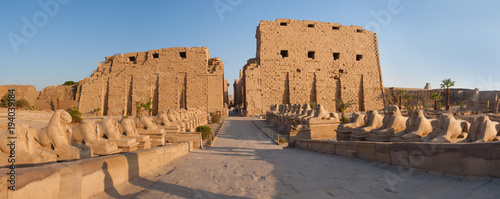 Golden Karnak Temple, The ruins of the temple 