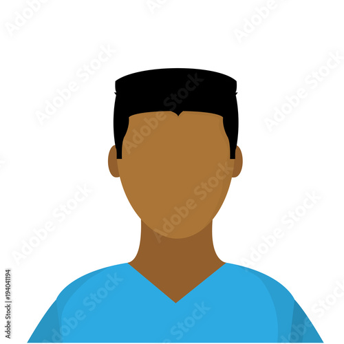 avatar man with shirt and default face