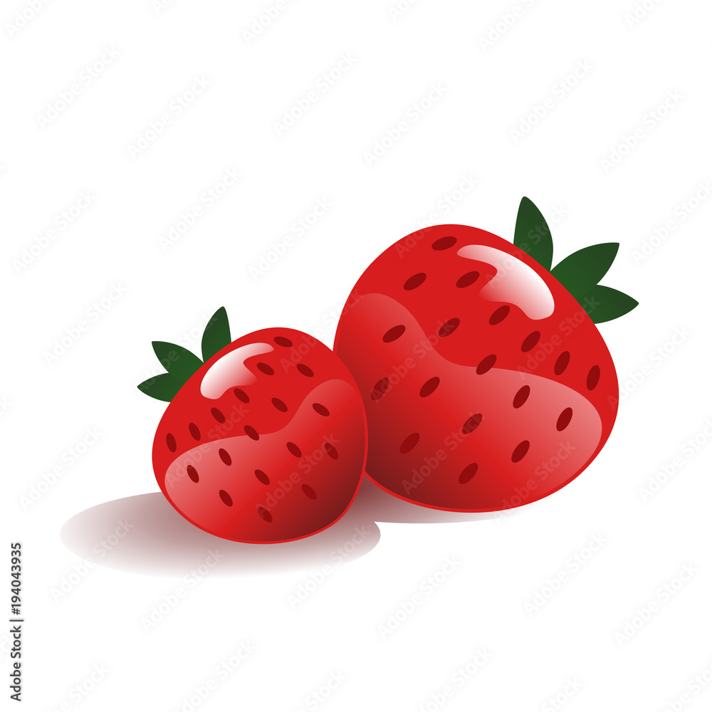 Strawberry isolated vector illustration Strawberry isolated vector illustration