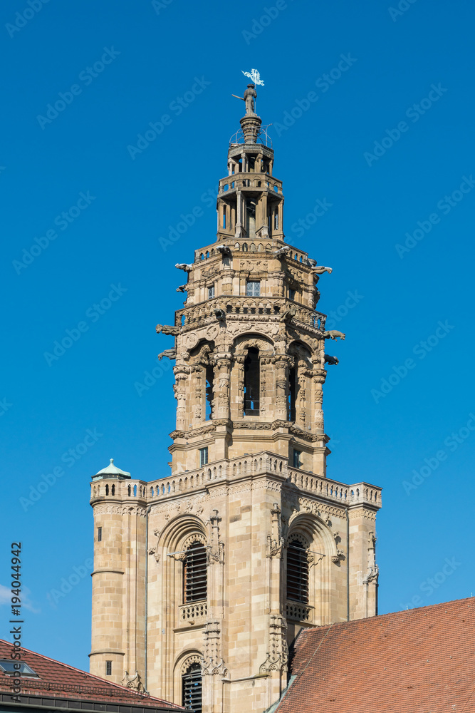 Westturm der Kilianskirche in Heilbronn