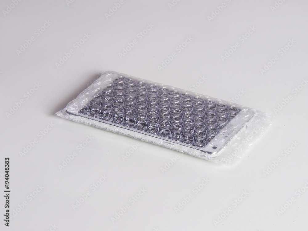 Tablet telephone safety package isolated on white