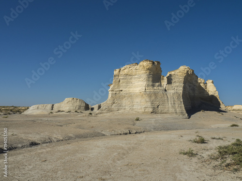 The Chalk Pyramids - Monument Rocks, Kansas