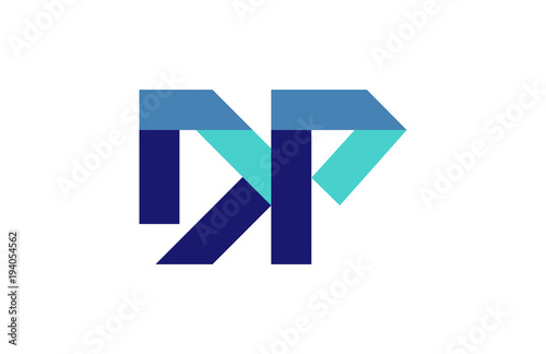 Free Download DP Ribbon Letter Logo - GFXLoad