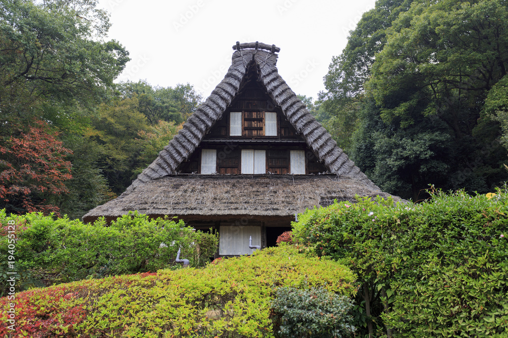 Traditional Japanese house in Kawasaki Japan Traditional Japanese house in Kawasaki Japan