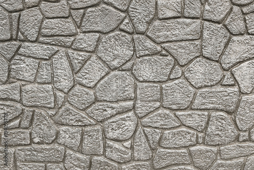 Mosaic stone wall background texture