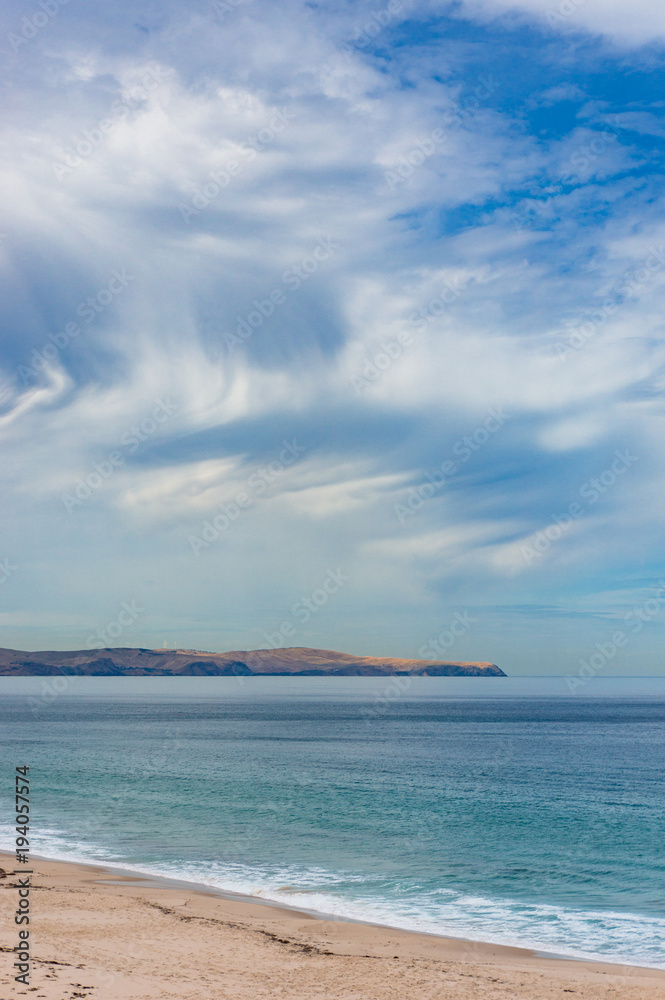 Picturesque ocean, sea landscape with spectacular clouds Picturesque ocean, sea landscape with spectacular clouds