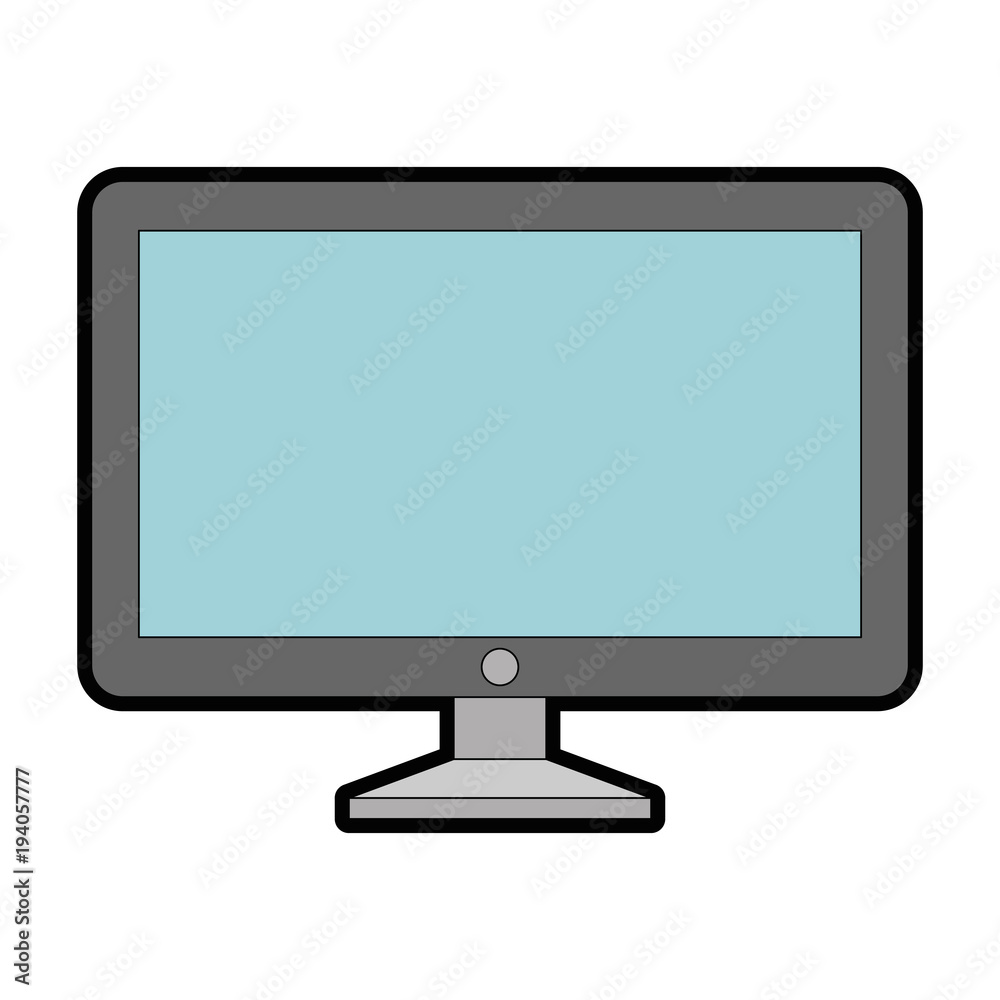 monitor computer isolated icon vector illustration design monitor computer isolated icon vector illustration design