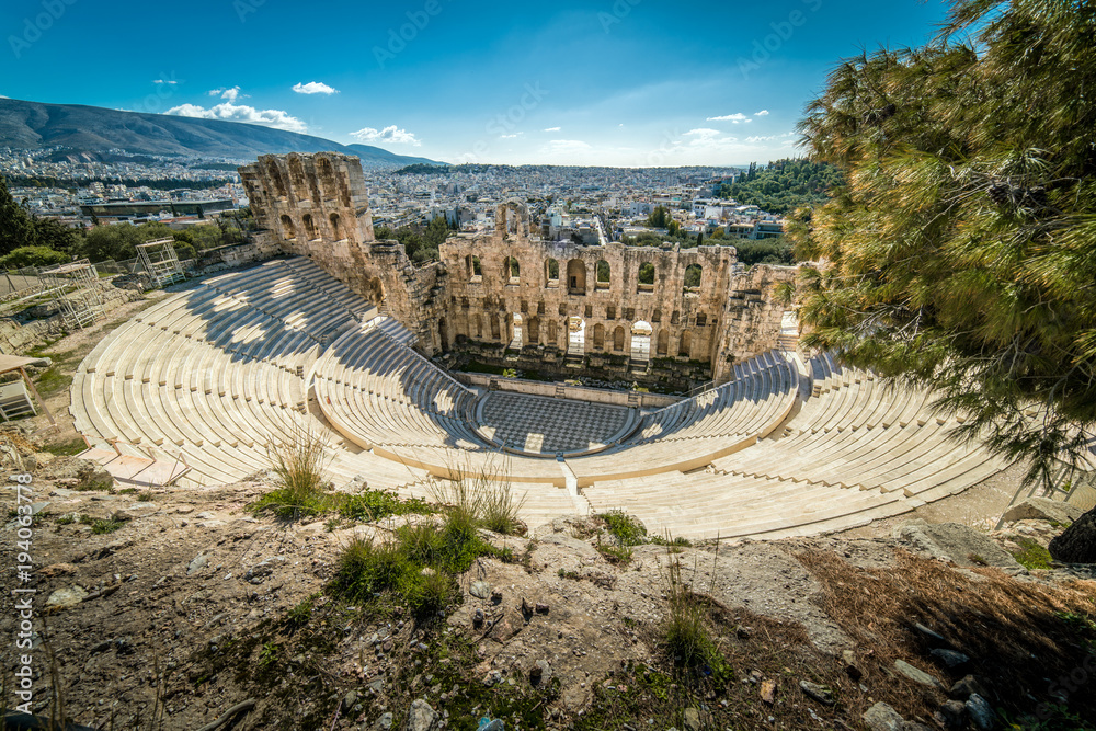 Theatre of Herodes Atticus, Acropolis of Athens, Greece