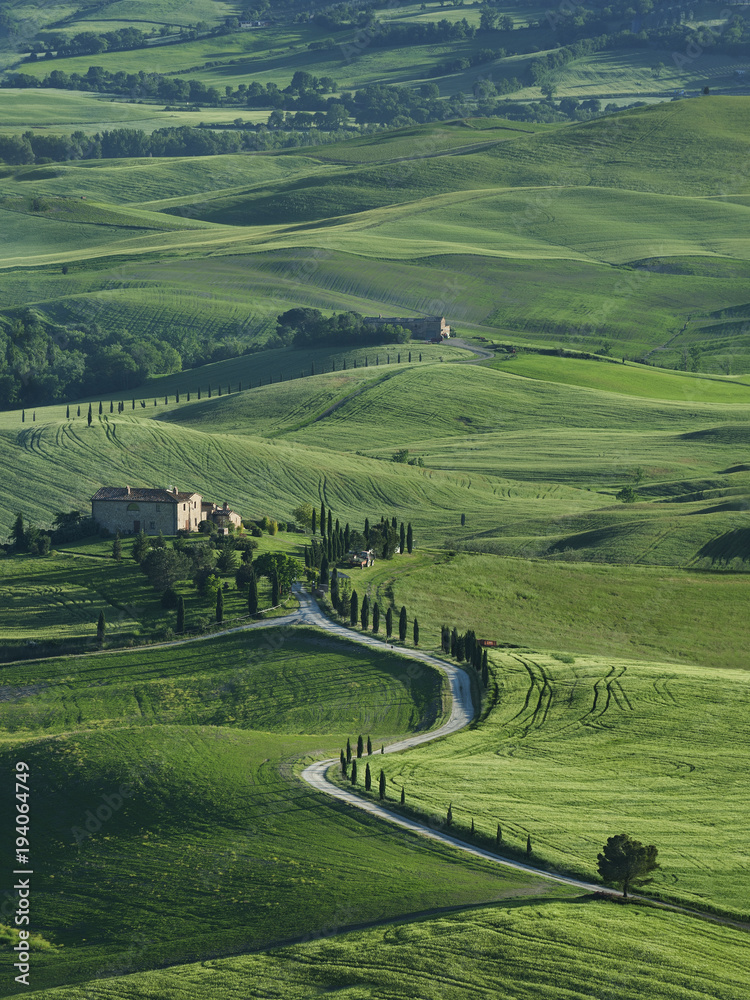 Idyllic landscape in Tuscany, Italy