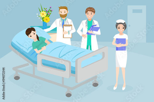 doctor with patient