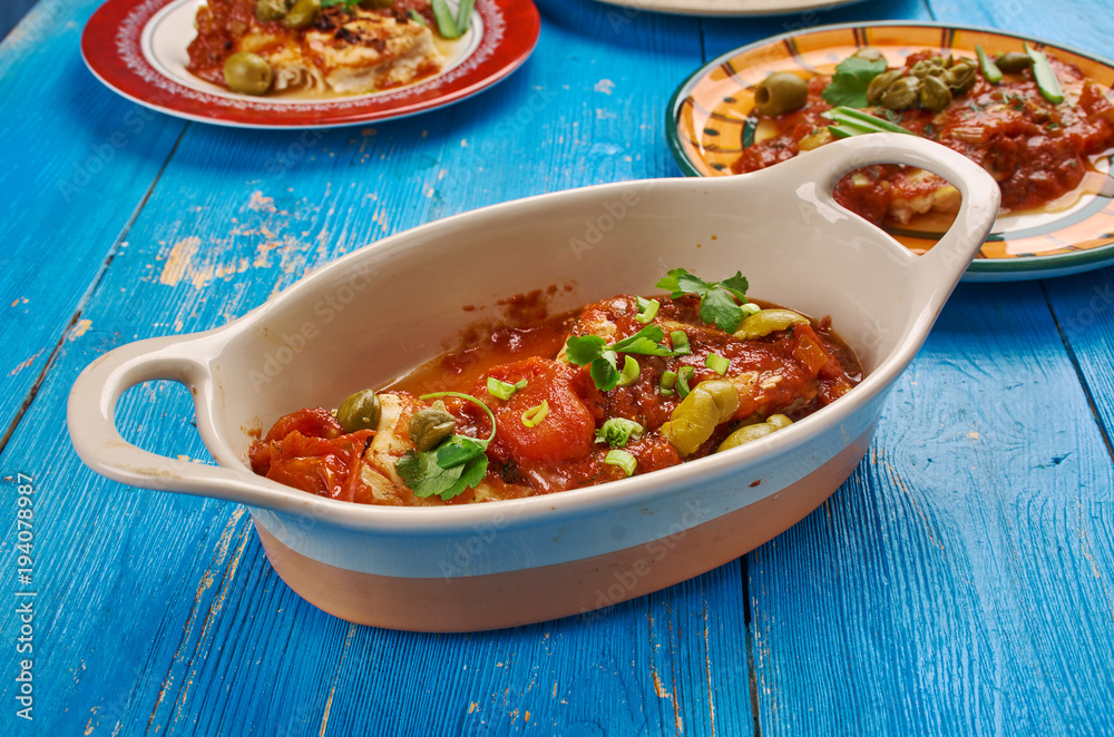 Tuscan Baked Fish Tuscan Baked Fish