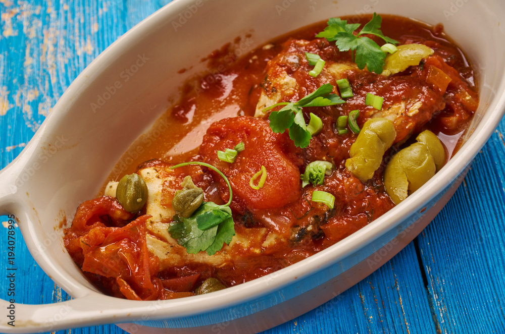 Tuscan Baked Fish Tuscan Baked Fish