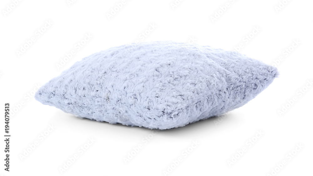 Stylish pillows on white background Stylish pillows on white background