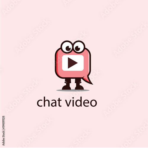 chat video logo