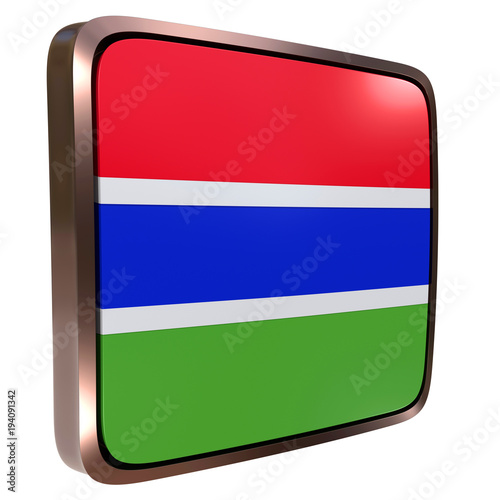 Free Download Gambia flag icon - GFXLoad