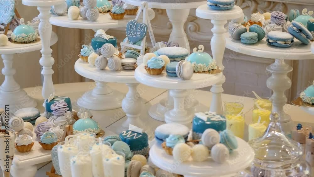 Candy Bar Wedding, candy buffet, delicious Candy bar at a wedding Candy Bar Wedding, candy buffet, delicious Candy bar at a wedding