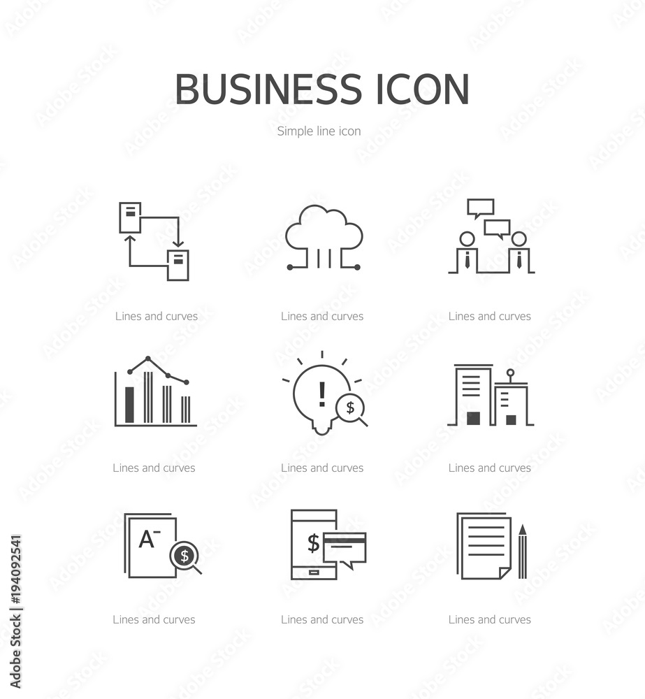 Simple line icon Simple line icon