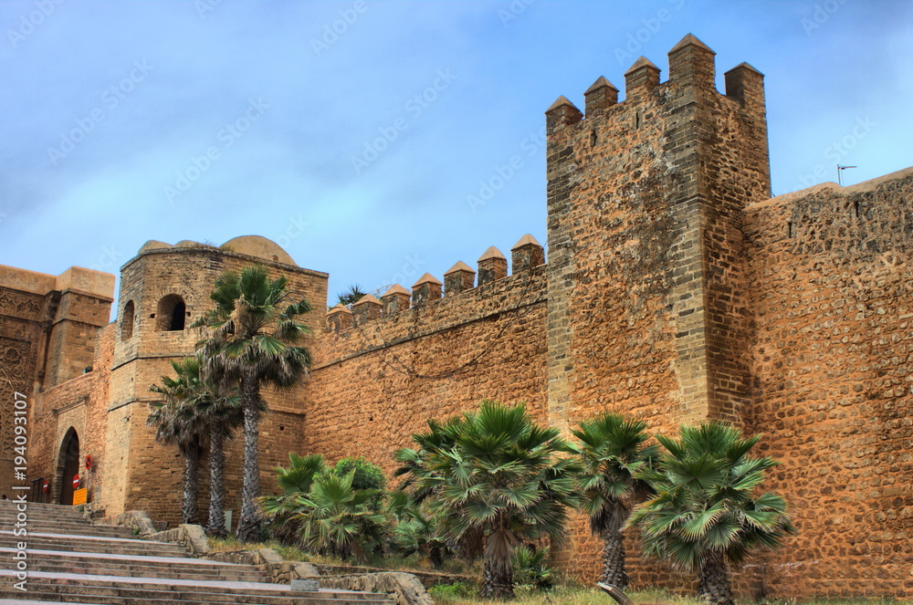 Andalusian Gardens in Rabat, Morocco