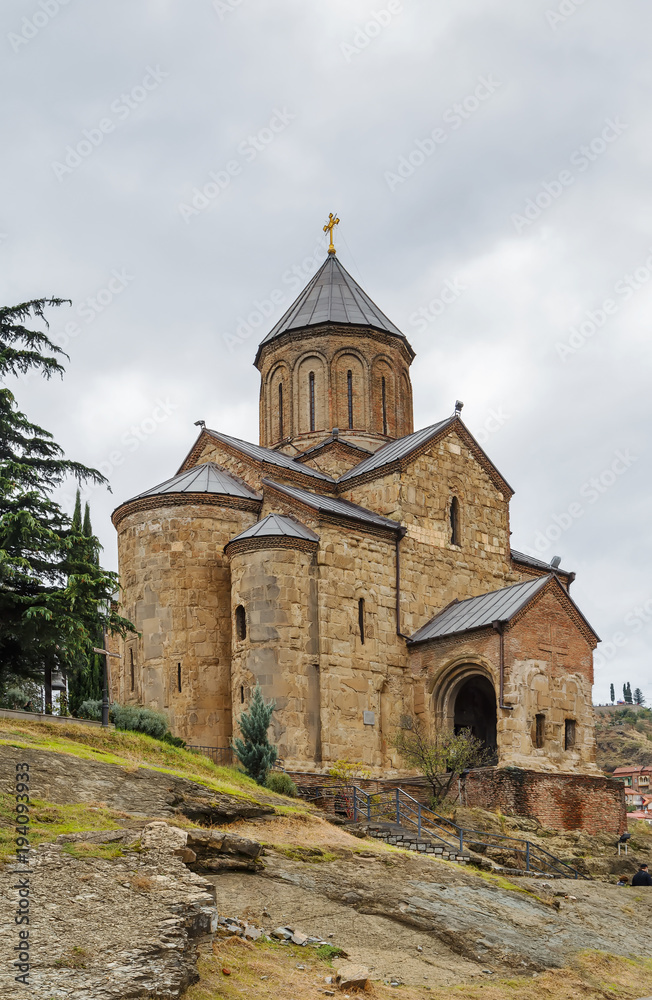 Virgin Mary Metekhi church, Tbilisi, Georgia