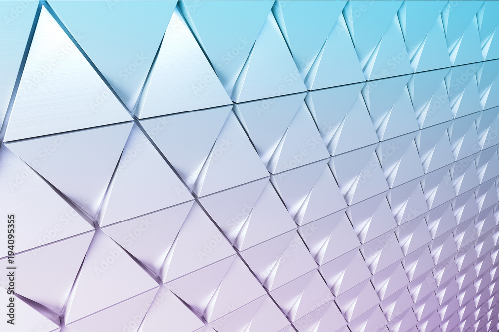 Abstract background of polygonal shape