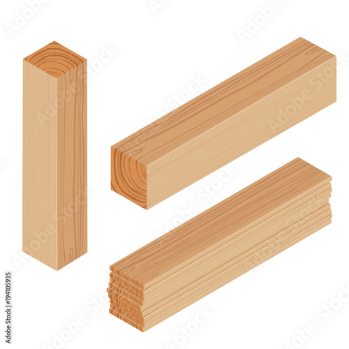 Lumber beam plank